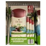 Old Spice Fiji deodorant 4 pack