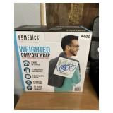 Homedics weighted comfort wrap