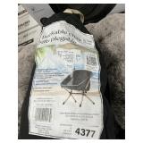 Bumboo packable chair & sun shade