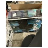 Pedestal swivel recline gaming chair in box