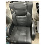 Pedestal swivel recline gaming chair