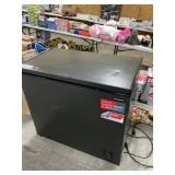 Frigidaire black chest freezer 35inWx32inHx20inD
