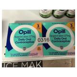 Opill oral contraceptive 2-84 tablets