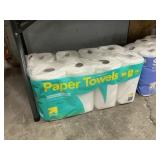 Paper towels 8 rolls