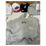 BTS hoodie XS 2 ct