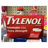 Tylenol 100 caplets