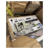 Tresanti adjustable desk- glass broken on top