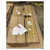 Thuma walnut bed  ?-71in/60 Elite desk 2 skids