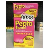 Pepto Bismol 24 caplets 48 chewables