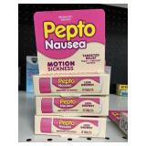 Pepto Nausea motion sickness 2-10 tablets