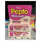Pepto Nausea motion sickness 2-10 tablets