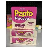 Pepto Nausea motion sickness 2-10 tablets
