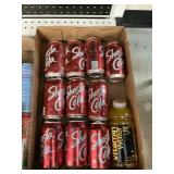 Shasta Cola10 cans - damaged-1-vitamin water