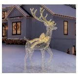 7ft Beaded micro light twinkle buck
