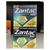 Zantac cool mint 2-25 tablets