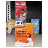 Infant Tylenol  1 fl oz -Kids Ibuprofen 2-4 fl oz