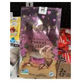 Chocolate PB hearts 2-3.52oz