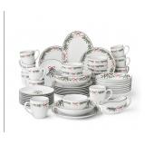 53pc Holiday Porcelain entertainer set box 1of 2