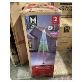 12ft Tall Multicolor lightshow tree