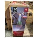 12ft Tall Multicolor lightshow tree