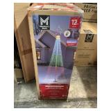 12ft Tall Multicolor lightshow tree