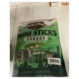 Jack Links mini sticks turkey 24-0.5oz