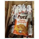 Utz honey BBQ chips 14-12.75oz