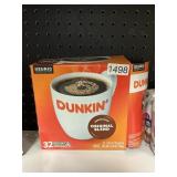 Dunkin medium roast 32 K cups