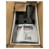 Anvil 3in Flexible putty knife 12 pack