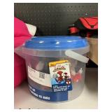 Marvel Spidey 5pc bath squirter bucket set