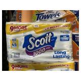 Scott bath tissue 45 rolls
