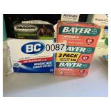 BC pain relief 24 packs-Bayer chewable 108 tablets
