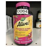 Alive womens gummy multivitamin 130 ct