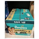 Pampers 180 diapers size 2