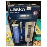 Lasko rise pedestal tower fan