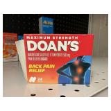 Doans back pain relief 24 caplets