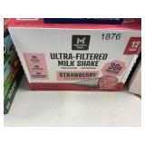 Ultra- Filtered milk shake strawberry 12 pack