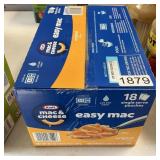Kraft mac & cheese 18 pouches
