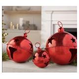Jungle bell decor- red