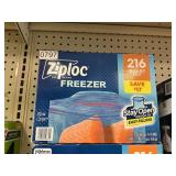 Ziploc freezer 216 ct quart