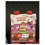 Premier Protein almond milk 4 pack  chocolate