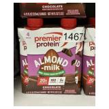 Premier Protein almond milk 4 pack  chocolate