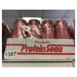 Barebells protein soda 12 cans