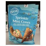 Nice sprinkle mini cones 3-4oz