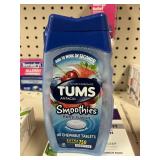 Tums smoothies 60 chewable tablets