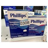 Phillips laxative caplets100 ct stool softner 30