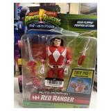 Power Rangers red ranger figure