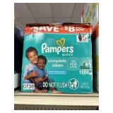 Pampers wipes 1200 ct