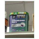 Auto dishwasher pacs 110 pacs