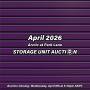 April 2026 Arctic at Park Lane Storage Unit Auction